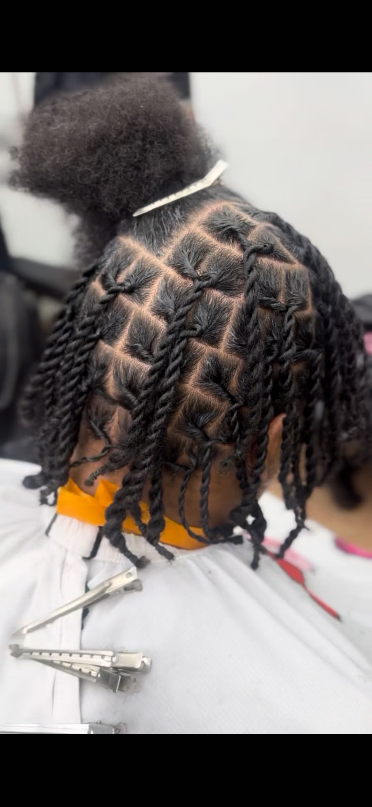 Hair design detail at JussXclusive Barbershop Castle Hill